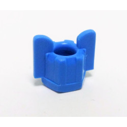 Blue Wing Nut 6X4 PVC, 200044, Salvarani