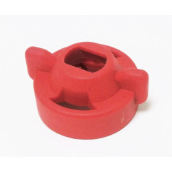 Cap Wilger Nozzle Body, Red