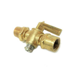 Fairview 2120B Brass Valve Shut Off Cock Pipe 1/4FNPTx1/4MNPT