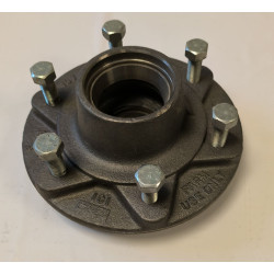 Idler Hub & Spindle, 6 bolt.