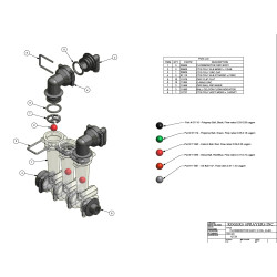 Flowmonitor Assembly 3 Col Elec