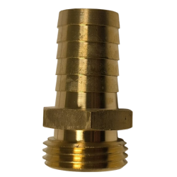 Ftg brass Adpt 3/4MGHT x 3/4HB