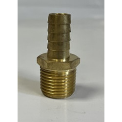 Ftg Brass Adpt 1/2MNPTx1/2HB